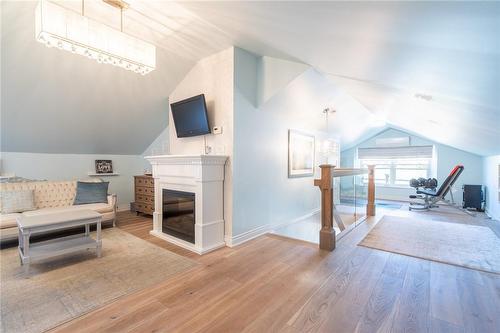 46 Mountain Brow Boulevard, Hamilton, ON - Indoor Photo Showing Other Room With Fireplace