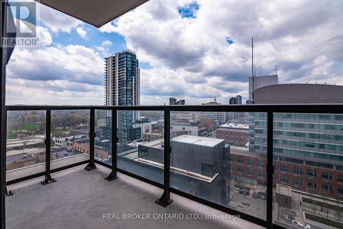 1101 - 55 Duke Street W, Kitchener, ON - Outdoor With View