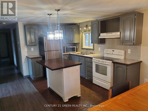 1 S. Fetterly Street, Huntsville, ON - Indoor Photo Showing Kitchen With Double Sink