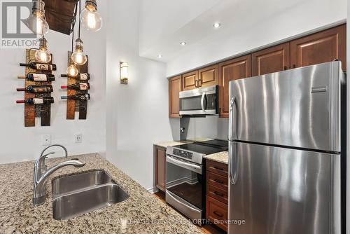 302 - 10 Brandy Lane Drive, Collingwood, ON - Indoor Photo Showing Kitchen With Double Sink