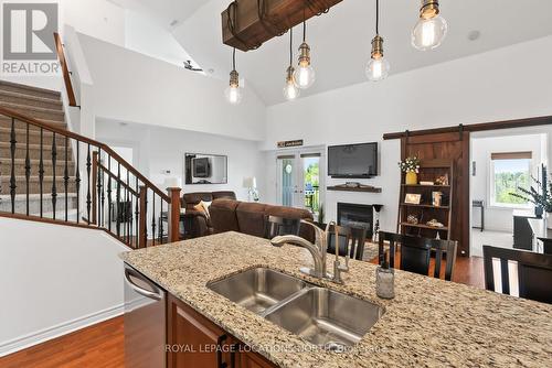 302 - 10 Brandy Lane Drive, Collingwood, ON - Indoor Photo Showing Kitchen With Double Sink