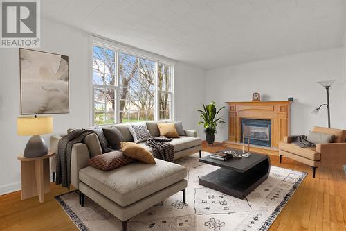 16 Torbay Road, St. John'S, NL - Indoor Photo Showing Living Room With Fireplace