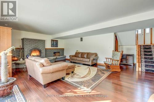 3071 5Th Line E, Trent Hills (Campbellford), ON - Indoor Photo Showing Living Room With Fireplace