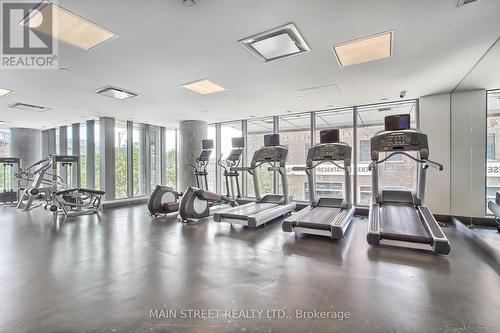 1213 - 150 East Liberty Street, Toronto (Niagara), ON - Indoor Photo Showing Gym Room