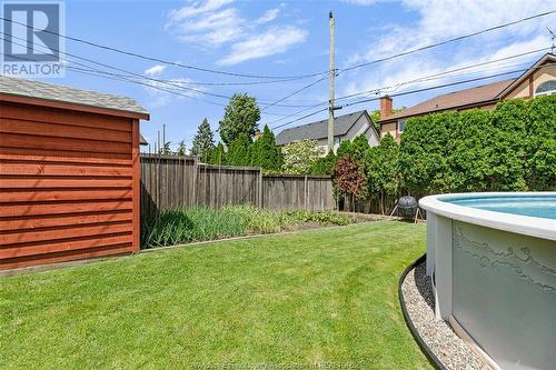 434 Bertha, Windsor, ON - Outdoor With Backyard