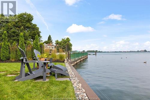 8748 Riverside Drive East, Windsor, ON - Outdoor With Body Of Water With View