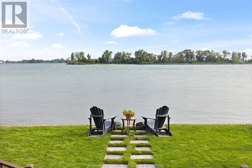 8748 Riverside Drive East, Windsor, ON - Outdoor With Body Of Water With View