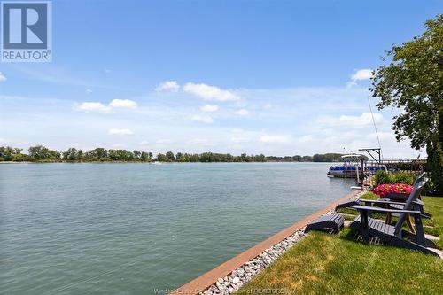 8748 Riverside Drive East, Windsor, ON - Outdoor With Body Of Water With View