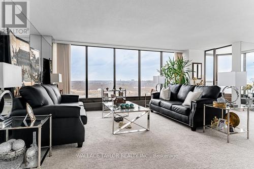 1612 - 2045 Lake Shore Boulevard W, Toronto (Mimico), ON - Indoor Photo Showing Living Room