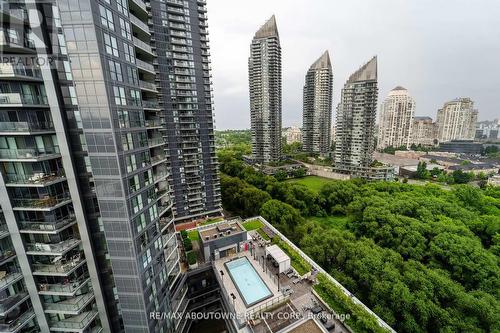 1710 - 36 Park Lawn Road, Toronto (Mimico), ON - Outdoor With Balcony With Facade