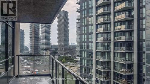 1710 - 36 Park Lawn Road, Toronto (Mimico), ON - Outdoor With Balcony With Facade