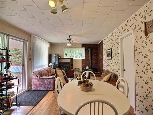 Overall view - 495 Rg Ste-Madeleine, La Malbaie, QC - Indoor Photo Showing Dining Room