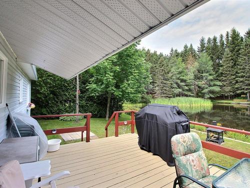 Terrasse - 495 Rg Ste-Madeleine, La Malbaie, QC - Outdoor With Deck Patio Veranda With Exterior