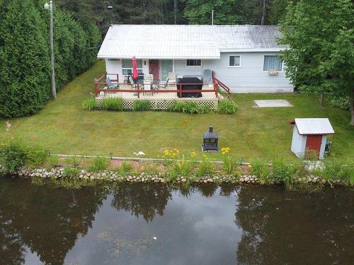 Aerial photo - 495 Rg Ste-Madeleine, La Malbaie, QC - Outdoor With Body Of Water With Deck Patio Veranda