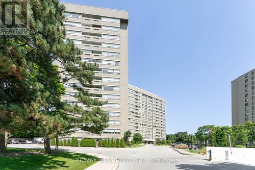 1404 - 475 The West Mall, Toronto, ON - Outdoor With Balcony With Facade