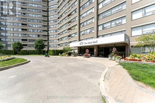 1404 - 475 The West Mall, Toronto, ON - Outdoor With Facade