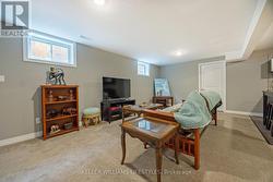 Family room in basement - 