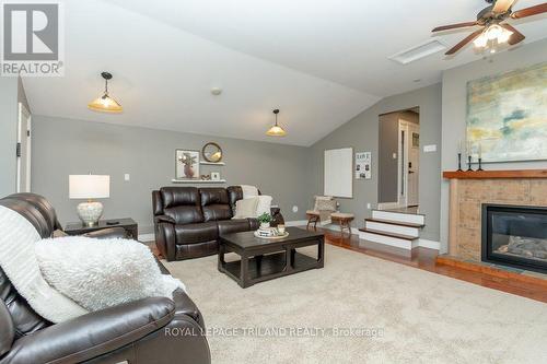 199 Centennial Avenue, St. Thomas, ON - Indoor Photo Showing Living Room With Fireplace