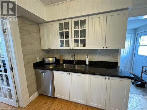 491 Mcconnell Street, Mattawa, ON - Indoor Photo Showing Kitchen With Double Sink