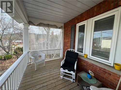 491 Mcconnell Street, Mattawa, ON - Outdoor With Deck Patio Veranda With Exterior