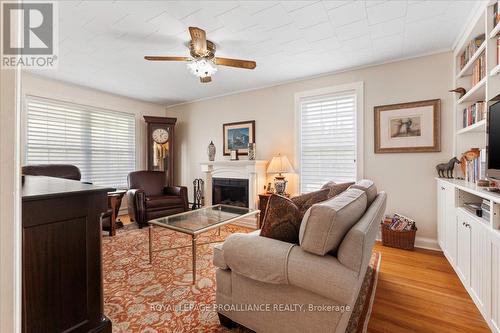 98 Bridge Street, Prince Edward County (Picton), ON - Indoor Photo Showing Living Room With Fireplace