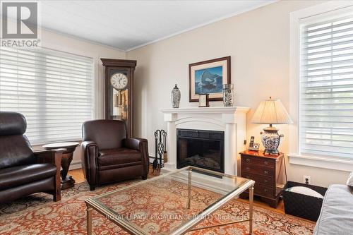 98 Bridge Street, Prince Edward County (Picton), ON - Indoor Photo Showing Living Room With Fireplace