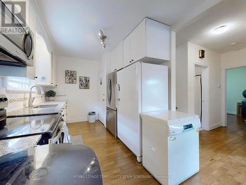 56 Mcallister Road, Toronto (Clanton Park), ON - Indoor Photo Showing Kitchen With Double Sink