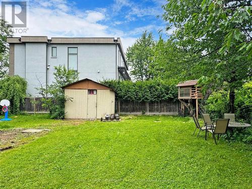 56 Mcallister Road, Toronto (Clanton Park), ON - Outdoor With Backyard