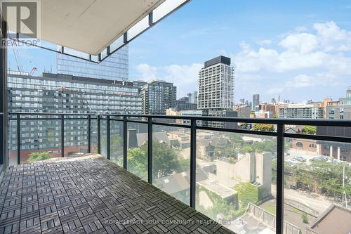 813 - 318 King Street E, Toronto (Moss Park), ON - Outdoor With Balcony With View With Exterior