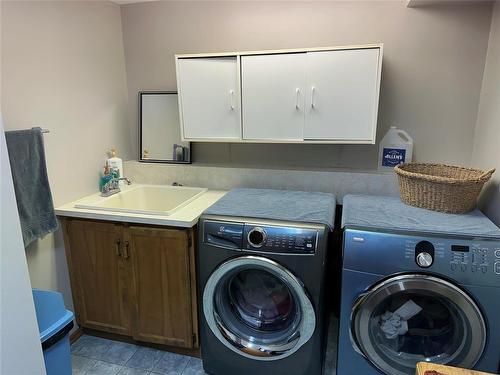 80045 36N Road, Glenboro, MB - Indoor Photo Showing Laundry Room