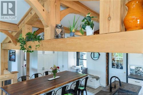 86 Old Reach Road, Kingston, NB - Indoor Photo Showing Dining Room