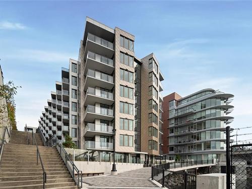 300-1628 Store St, Victoria, BC - Outdoor With Balcony With Facade