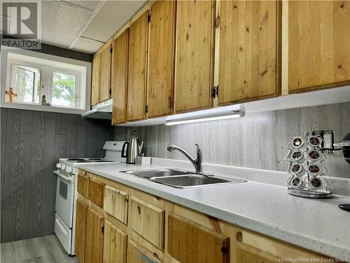 4 & 6 Fournier Row, Rivière-Verte, NB - Indoor Photo Showing Kitchen With Double Sink