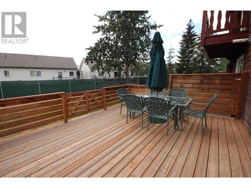 1726 Cedarwood Court, Dawson Creek, BC - Outdoor With Deck Patio Veranda With Exterior