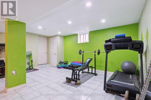 68 Burgby Avenue, Brampton (Northwood Park), ON - Indoor Photo Showing Gym Room