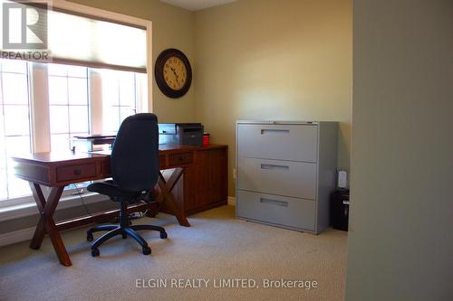 second bedroom/office - 19 Blue Heron Place W, St. Thomas (Sw), ON - Indoor Photo Showing Office