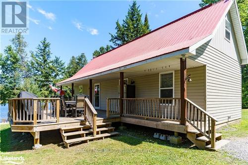 684A South Shore Road, South River, ON - Outdoor With Deck Patio Veranda With Exterior