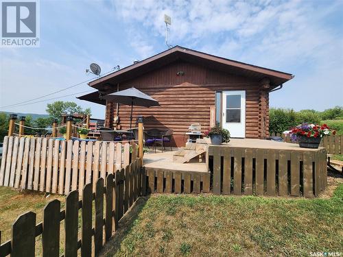 118 Elk Road, Crooked Lake, SK - Outdoor With Deck Patio Veranda With Exterior