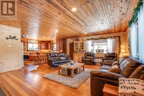 1519 6 Highway, Cherryville, BC - Indoor Photo Showing Living Room