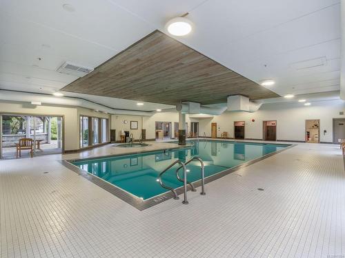 727-1600 Stroulger Rd, Nanoose Bay, BC - Indoor Photo Showing Other Room With In Ground Pool