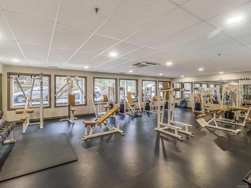 727-1600 Stroulger Rd, Nanoose Bay, BC - Indoor Photo Showing Gym Room