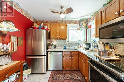 45 Regent Street, Guelph (Central East), ON - Indoor Photo Showing Kitchen With Stainless Steel Kitchen