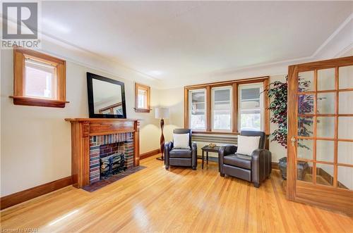 89 Stirling Avenue N, Kitchener, ON - Indoor With Fireplace