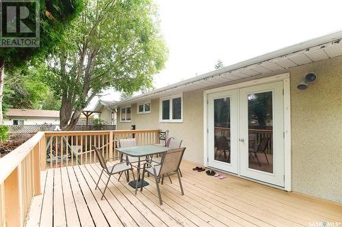 123 Mackenzie Crescent, Regina, SK - Outdoor With Deck Patio Veranda With Exterior