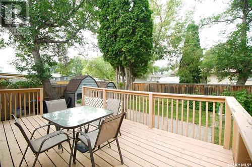 123 Mackenzie Crescent, Regina, SK - Outdoor With Deck Patio Veranda With Exterior