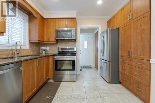 2134 Sheppard Avenue W, Toronto (Glenfield-Jane Heights), ON - Indoor Photo Showing Kitchen With Stainless Steel Kitchen With Double Sink