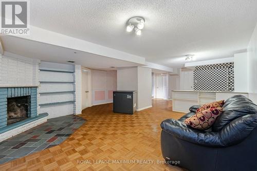 2134 Sheppard Avenue W, Toronto (Glenfield-Jane Heights), ON - Indoor Photo Showing Living Room With Fireplace