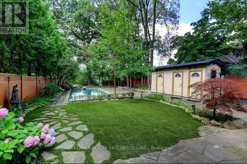 100 Old Mill Road, Toronto (Kingsway South), ON - Outdoor With In Ground Pool