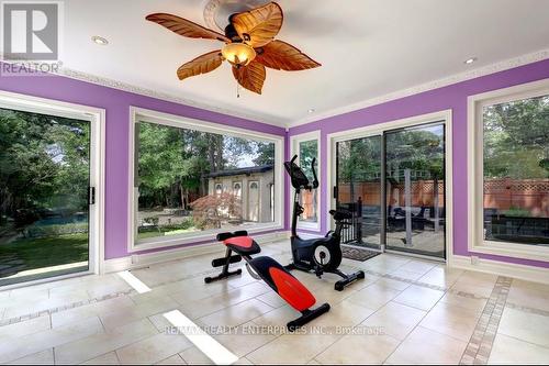 100 Old Mill Road, Toronto (Kingsway South), ON - Indoor Photo Showing Gym Room