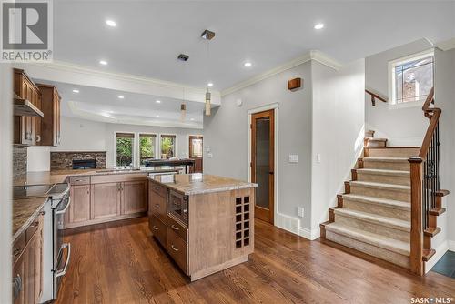 616 Balmoral Street, Saskatoon, SK - Indoor Photo Showing Kitchen With Upgraded Kitchen